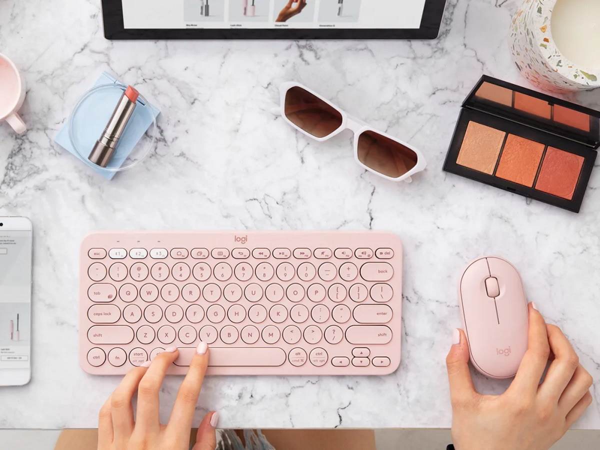 Logitech K380 bežična tastatura i miš Pebble M350