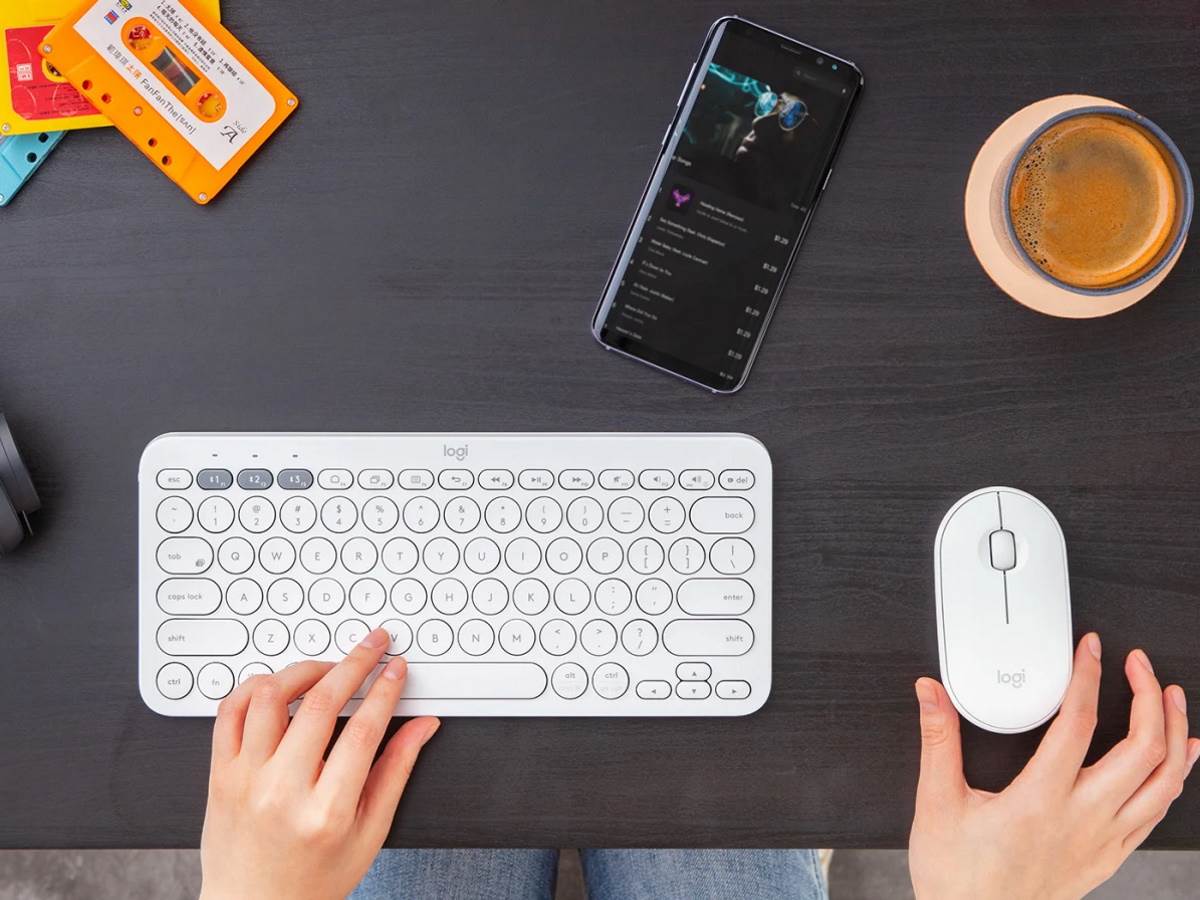 Logitech K380 bežična tastatura i miš Pebble M350