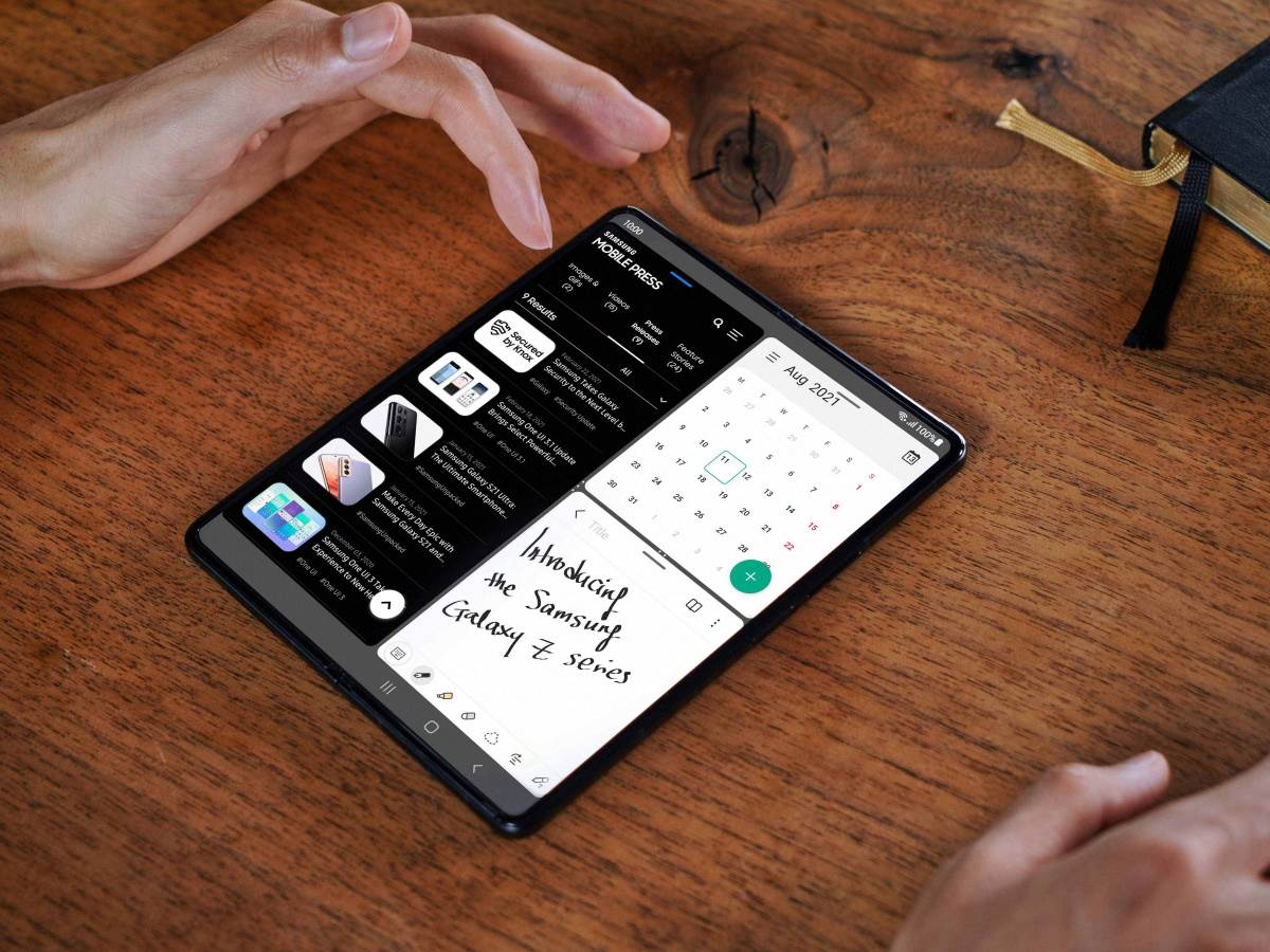 Samsung Galaxy Z Fold3 multitasking opcije