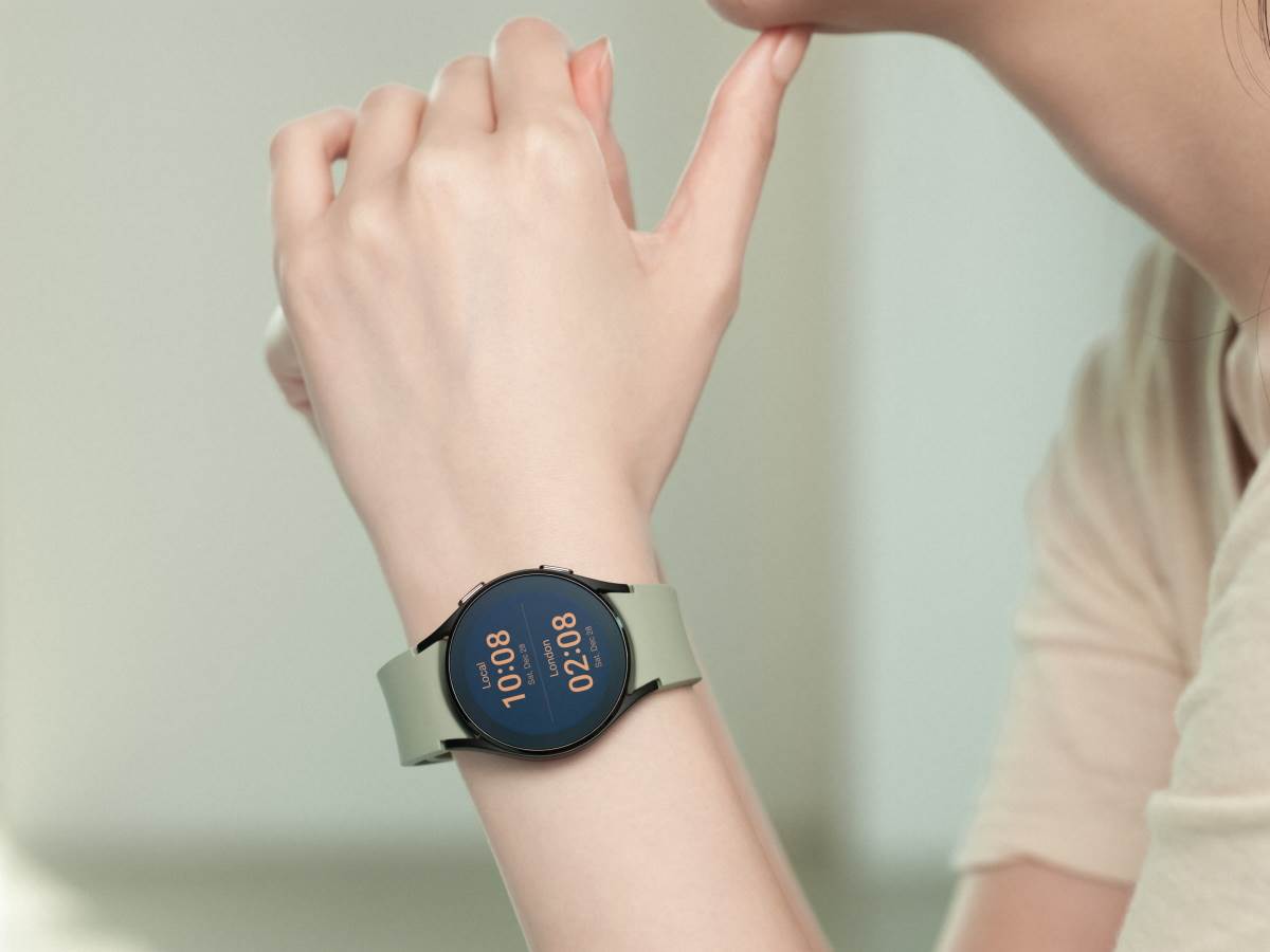 Galaxy Watch 4 Samsung hardver i Google softver