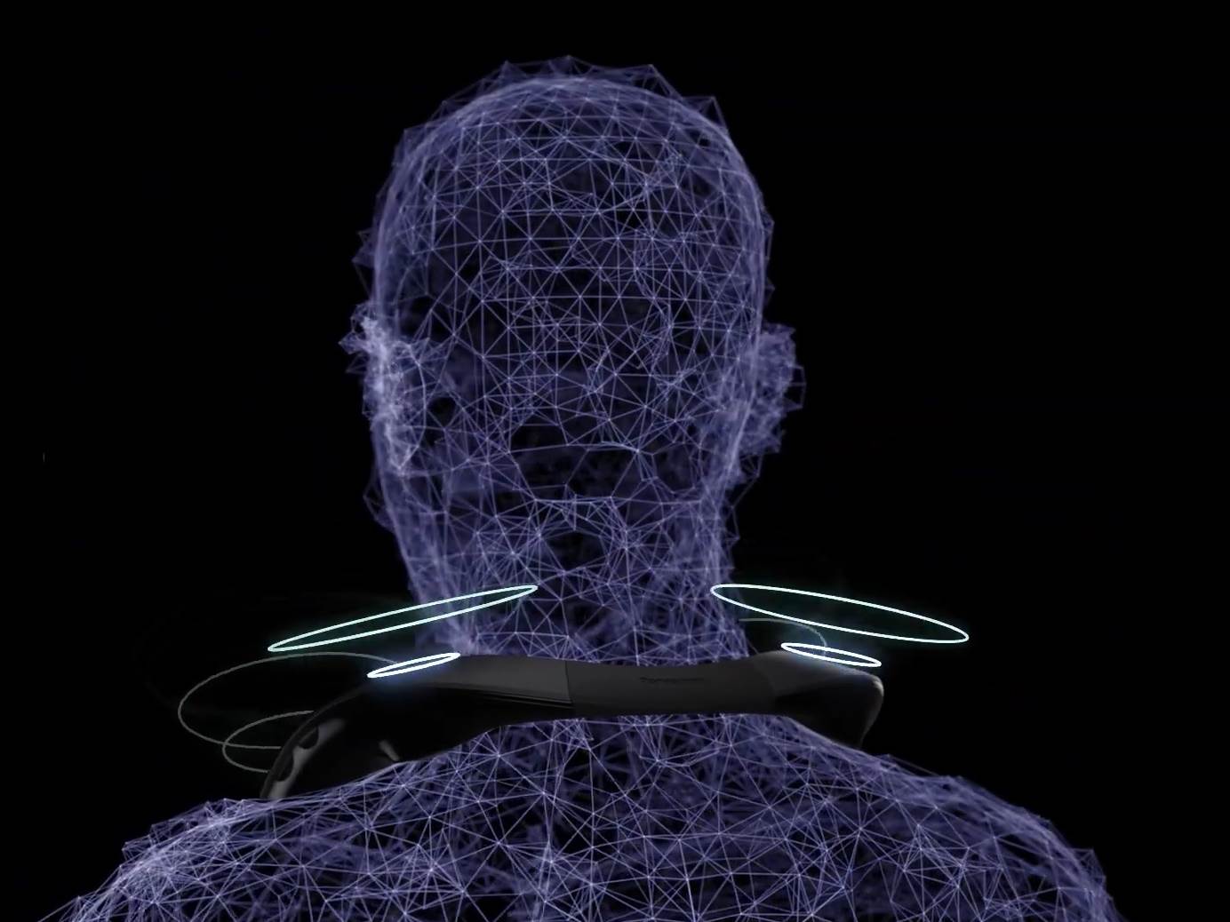 Panasonic SC-GN01 usmereni zvuk zadnja strana