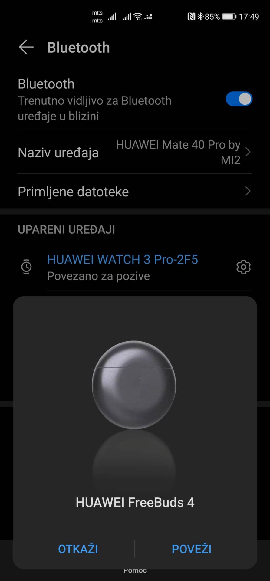 Huawei FreeBuds 4 aplikacija (3)