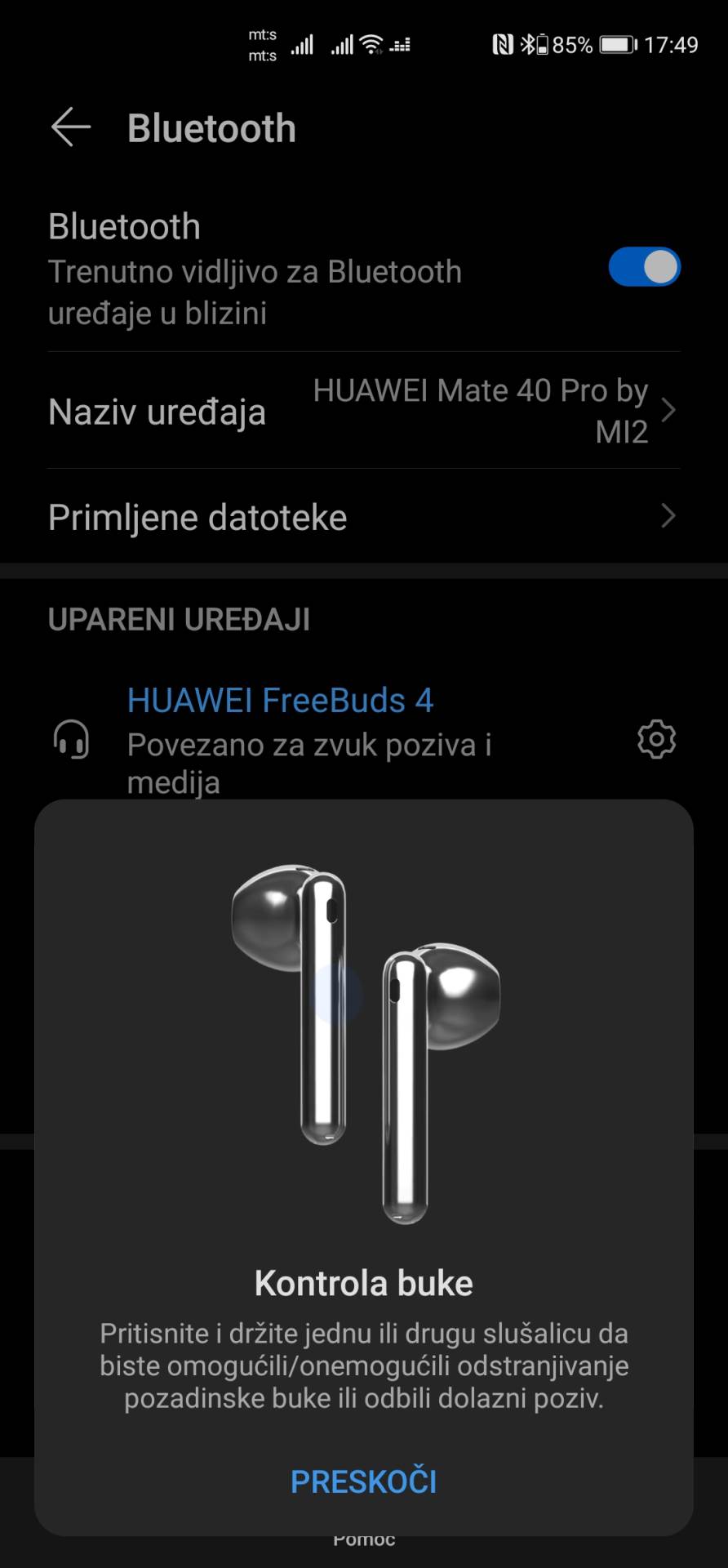 Huawei FreeBuds 4 aplikacija (9)