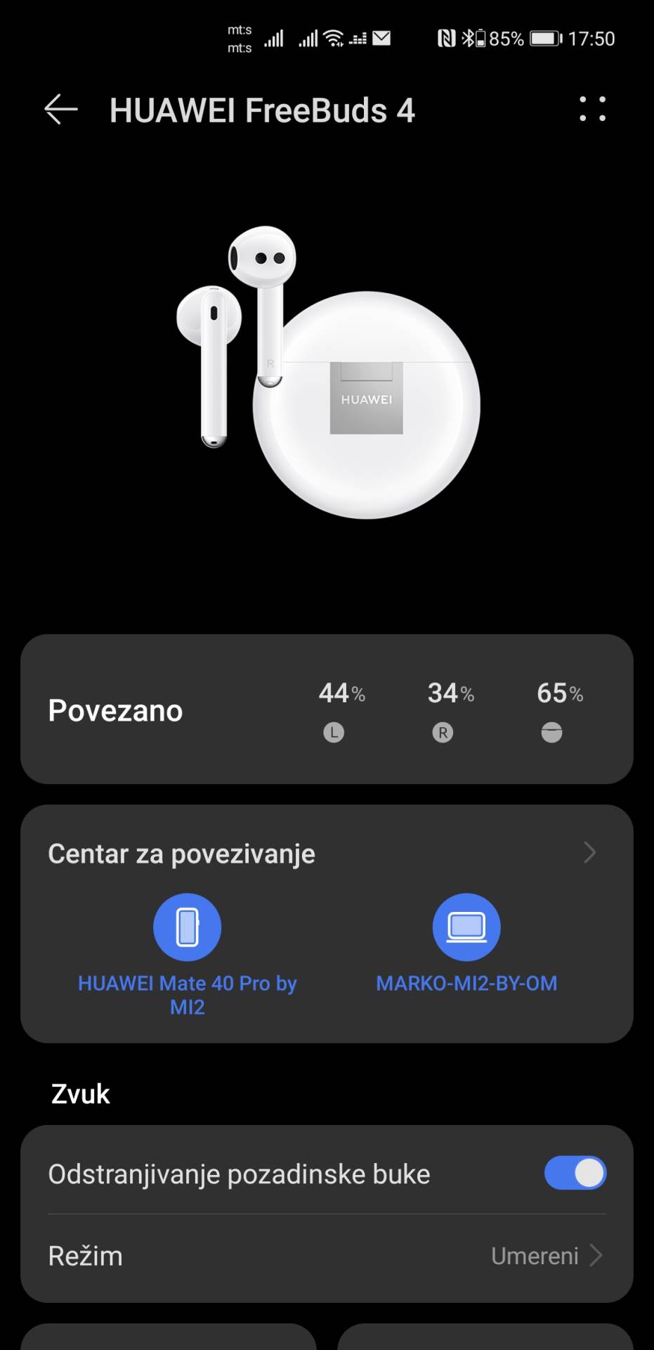 Huawei FreeBuds 4 aplikacija (13)