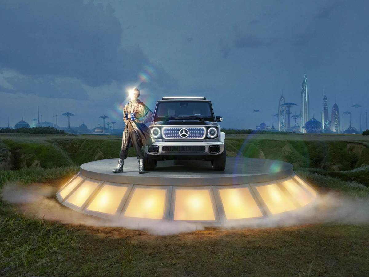 Mercedes-Benz Concept EQG G-Wagen SUV električni automobil 8