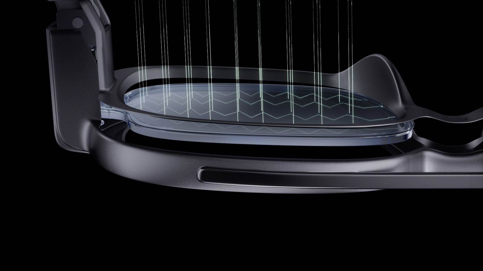 Prelamanje svetla na ekranu naočara