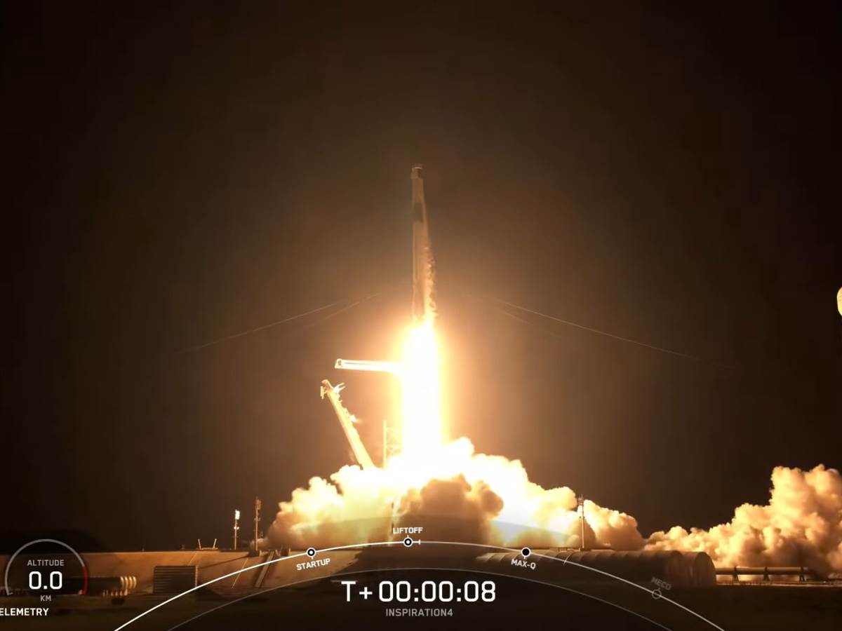 CrewDragon poletanje