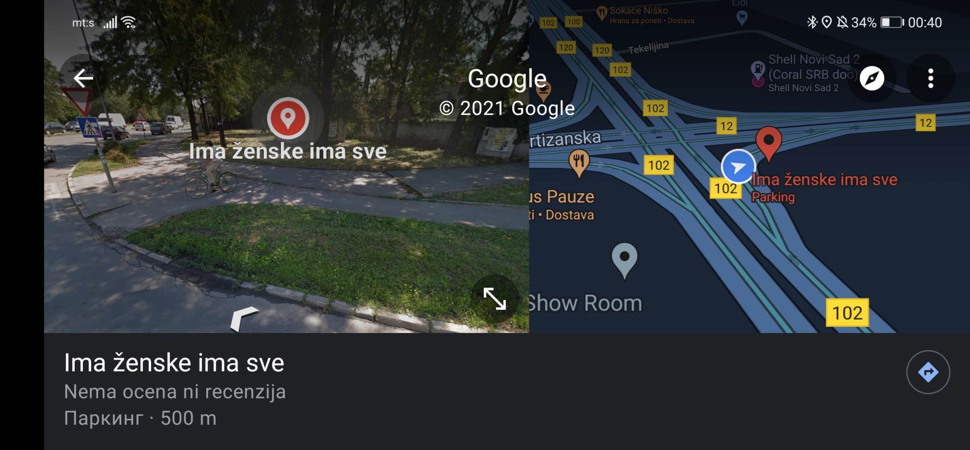 Google Maps Ima Ženske Ima Sve POI Novi Sad (6)