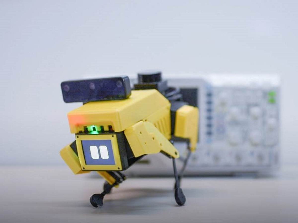 Mini Pupper robot pas 3