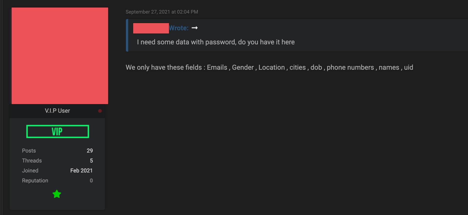 Facebook 1,5 milijardi ličnih podataka curenje mračni internet 3