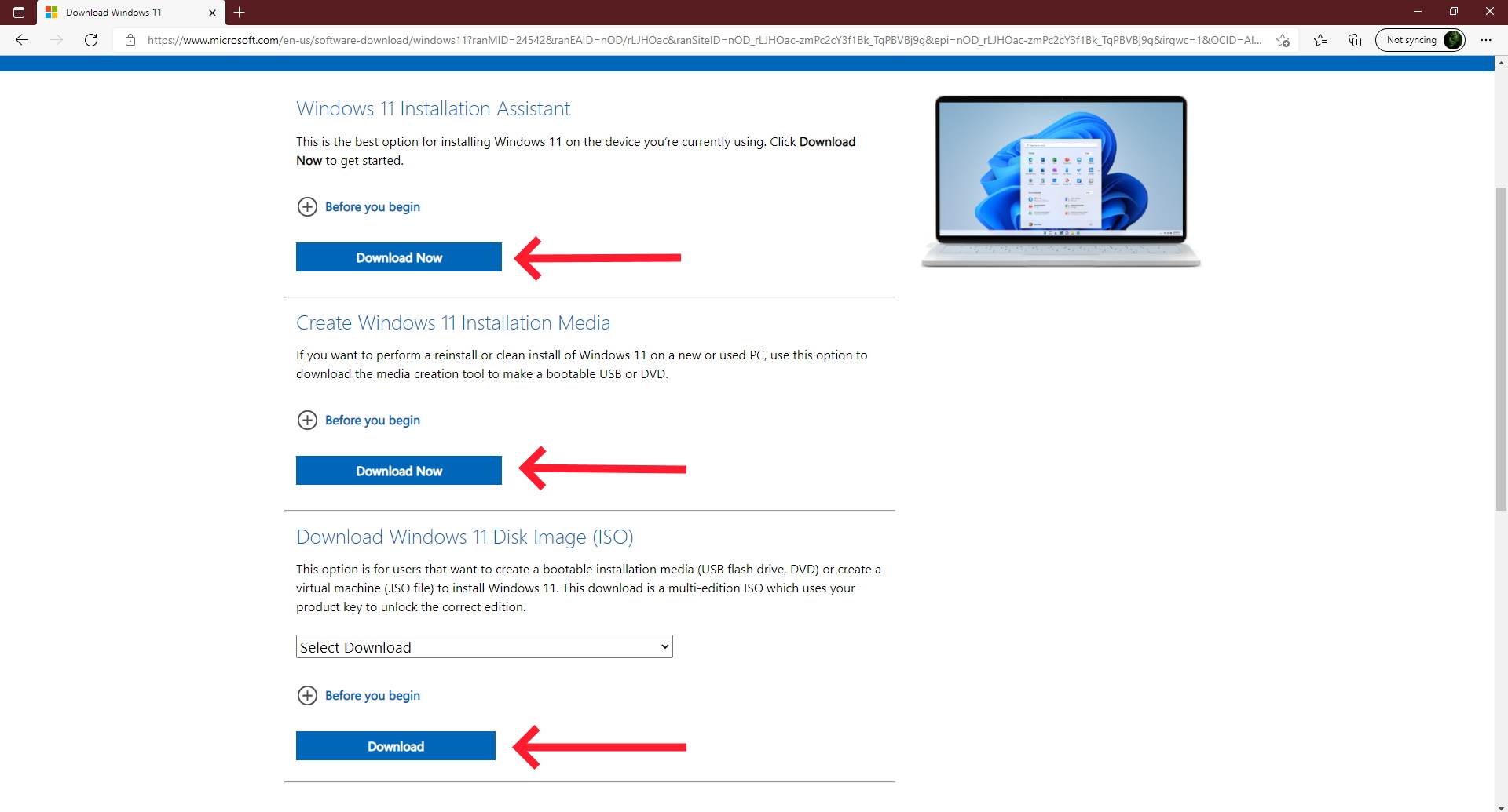 Tri načina za preuzimanje novog OS-a