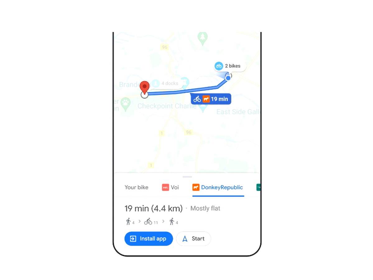 Google Maps nova navigacija eko rute i Lite Navigation 1