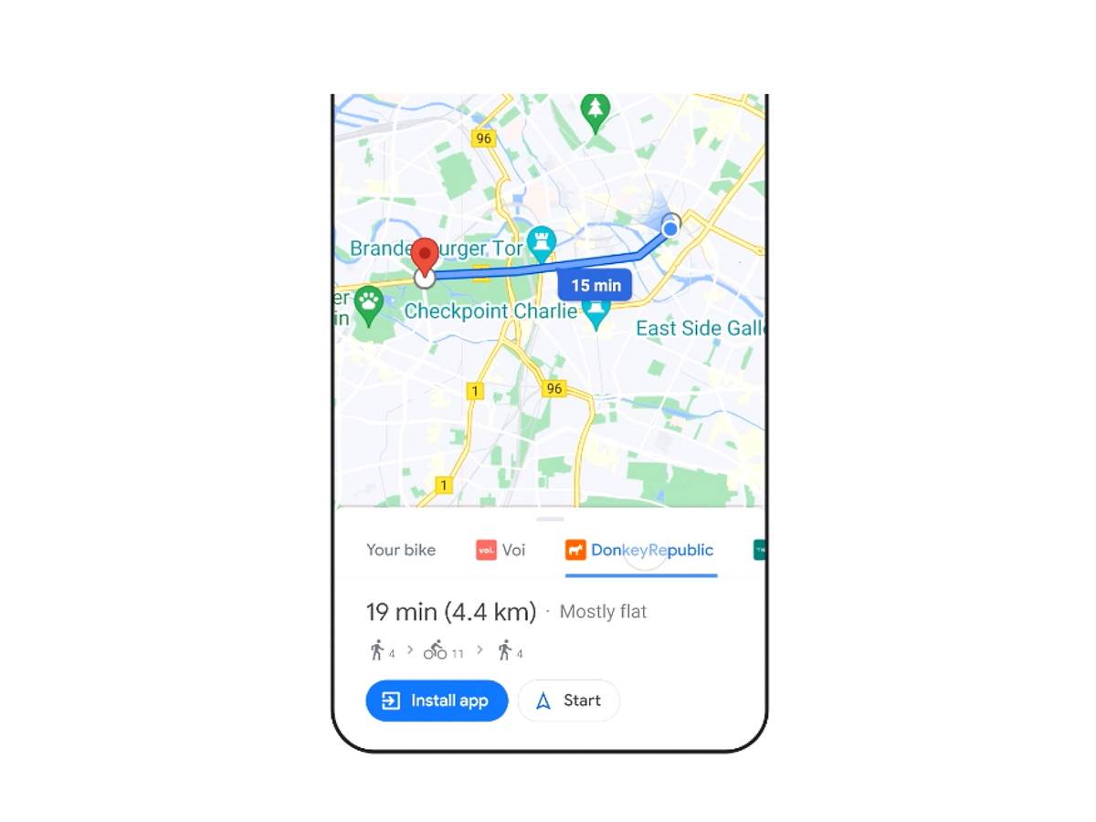 Google Maps nova navigacija eko rute i Lite Navigation 2