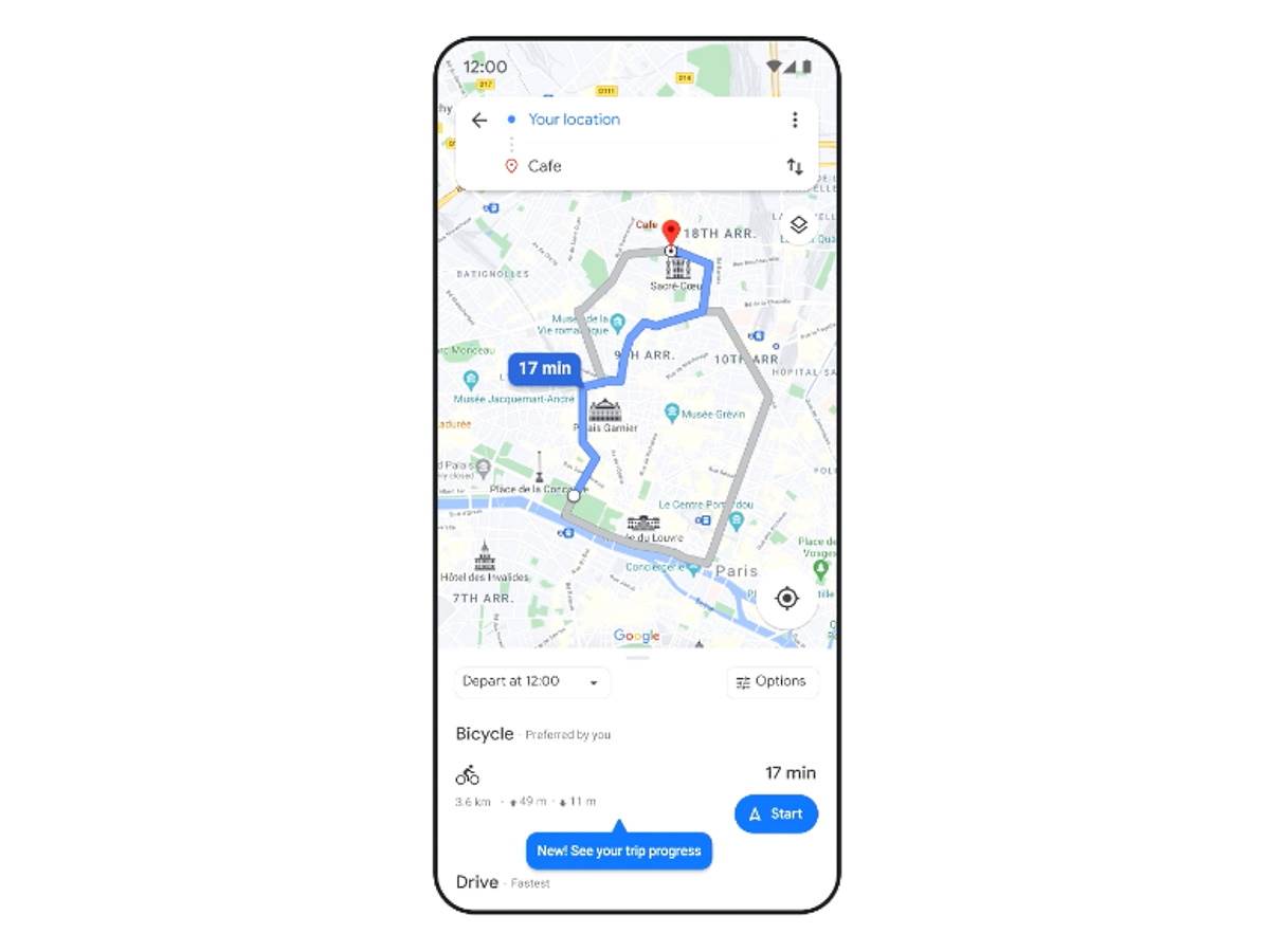 Google Maps nova navigacija eko rute i Lite Navigation 5