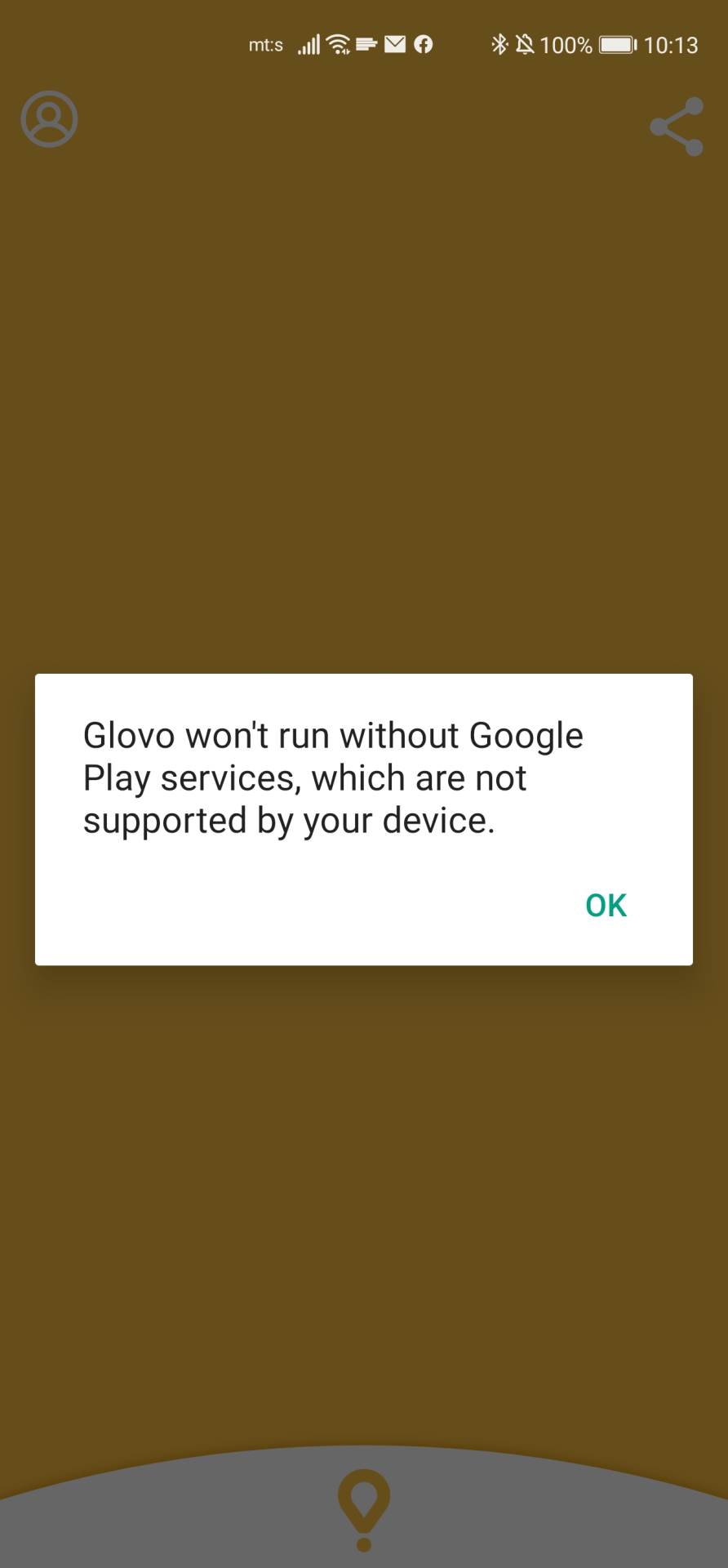 Glovo Huawei telefoni kako radi