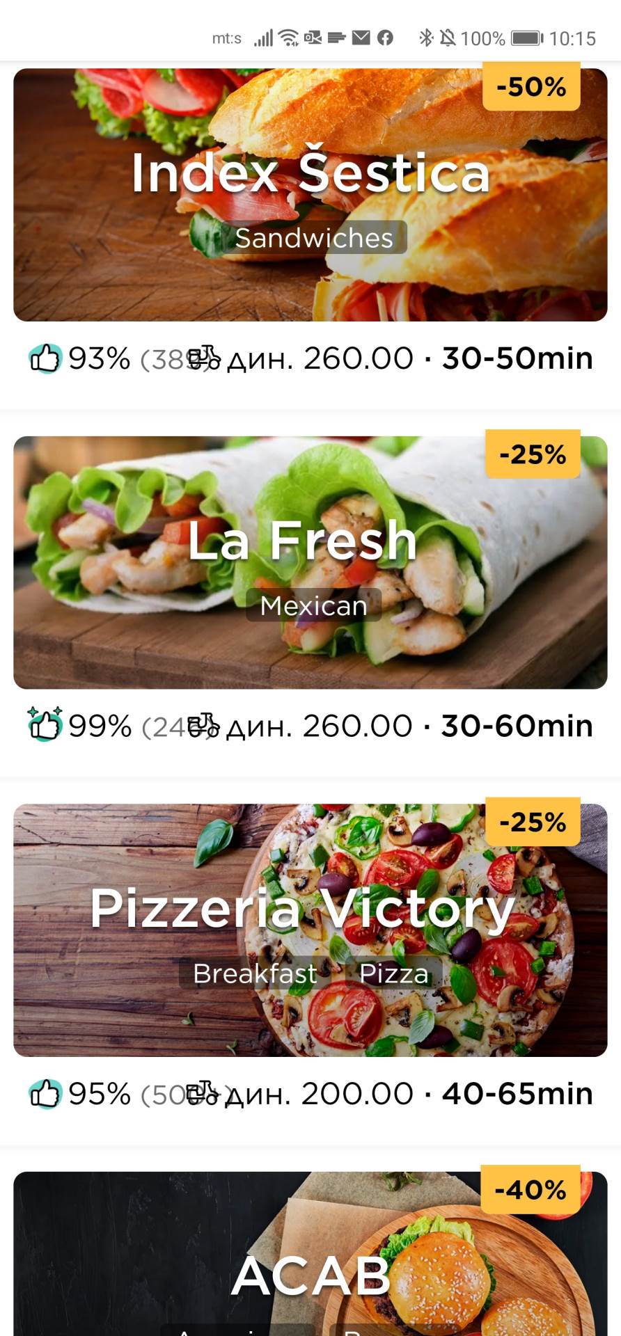 Glovo Huawei telefoni kako radi (4)