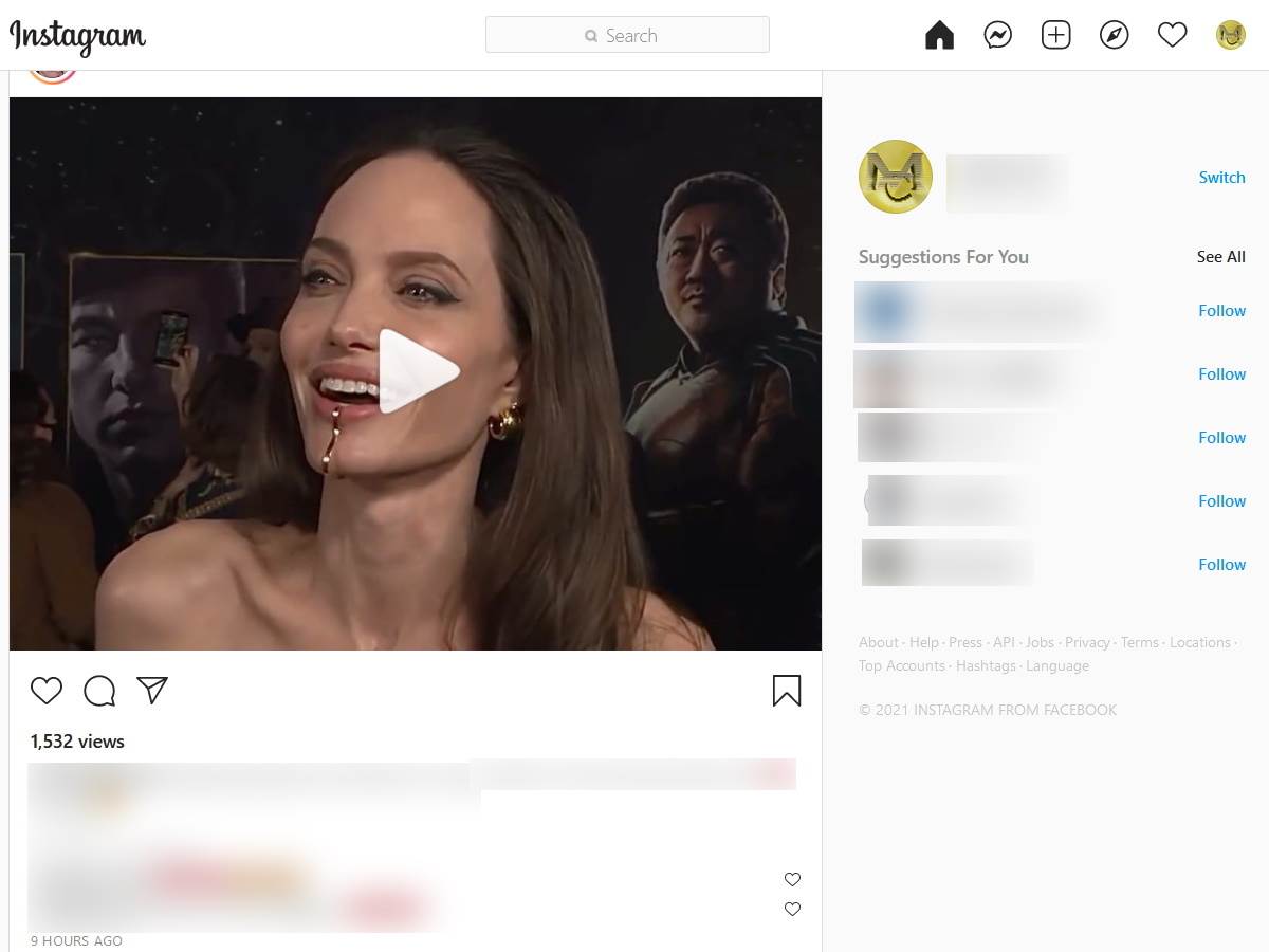 Instagram objave sa PC-ja 1
