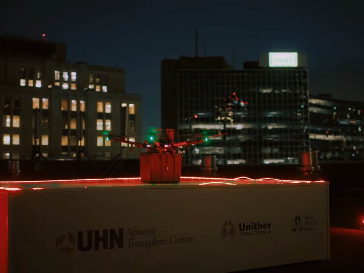 Dron isporuka organa 2