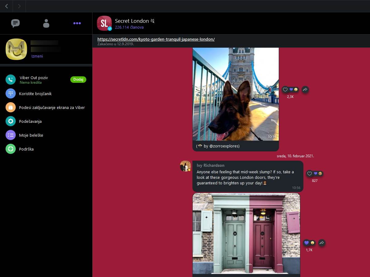 Kako zaključati Viber Desktop aplikaciju