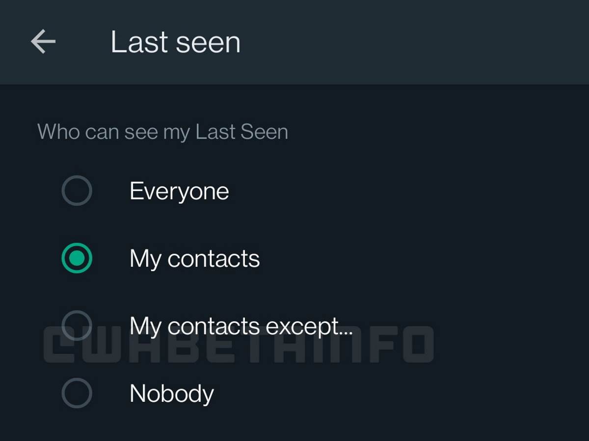 WhatsApp uvodi izmene Last Seen opcije
