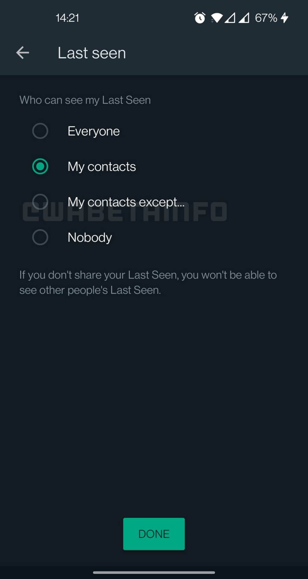 WHatsApp uvodi izmene Last Seen opcije 3.jpg