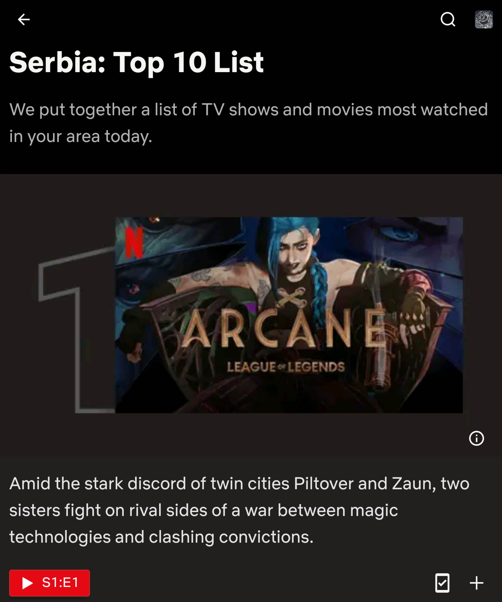 Top 10 najgledanijih serija i filmova u Srbiji na Netflix platformi