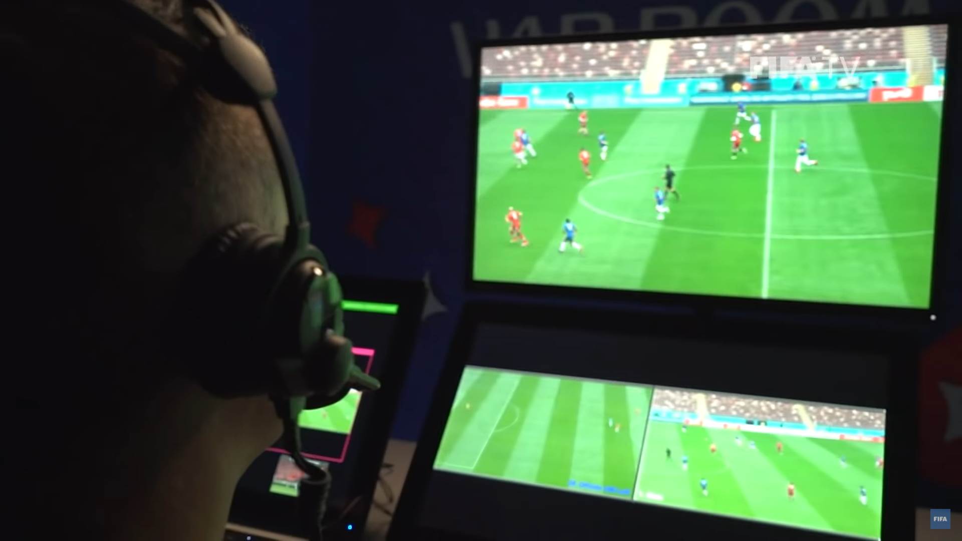 VAR javljanje odluke glavnom sudiji