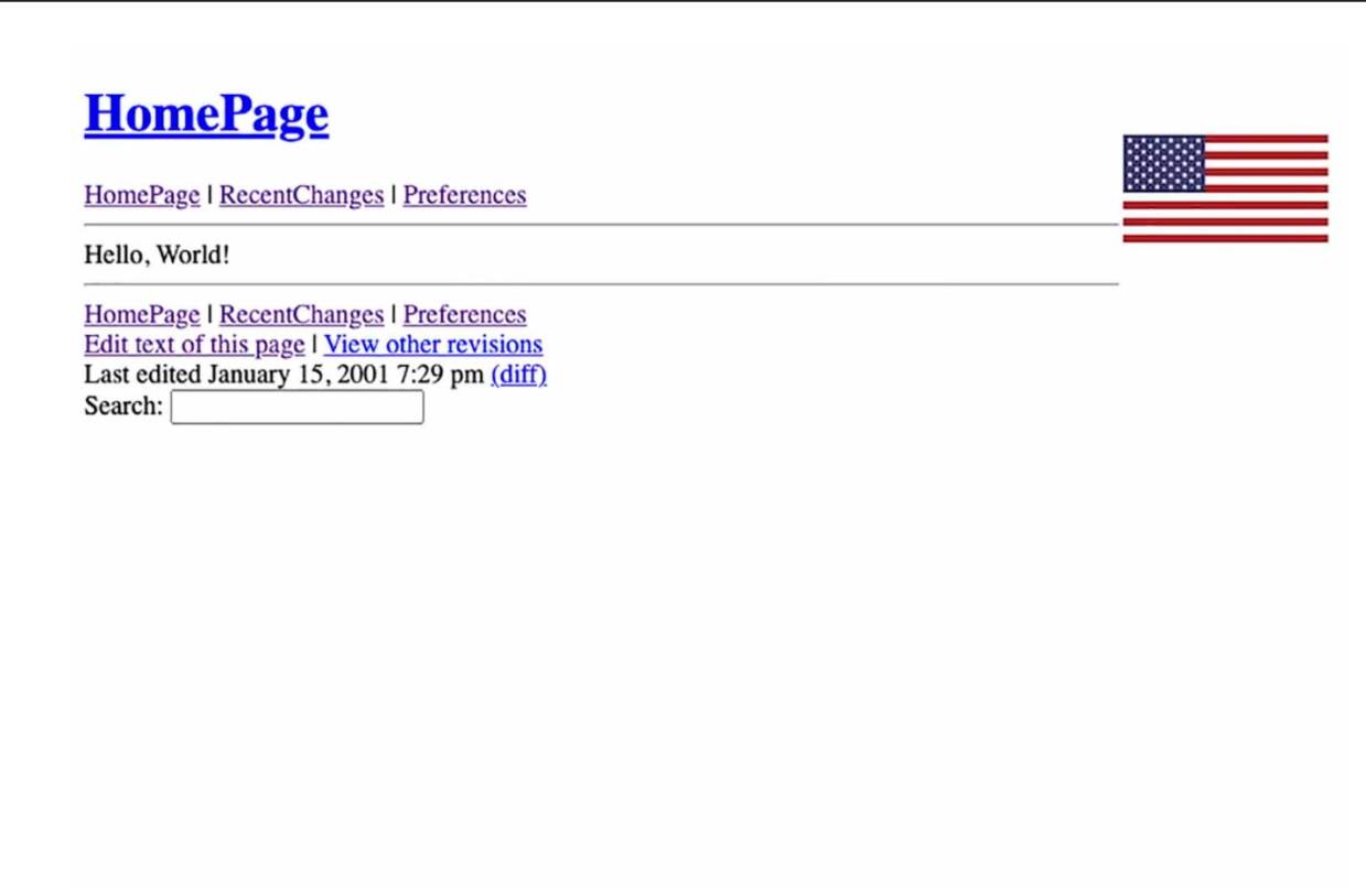 Wikipedia prva objavljena stranica 2001. godine