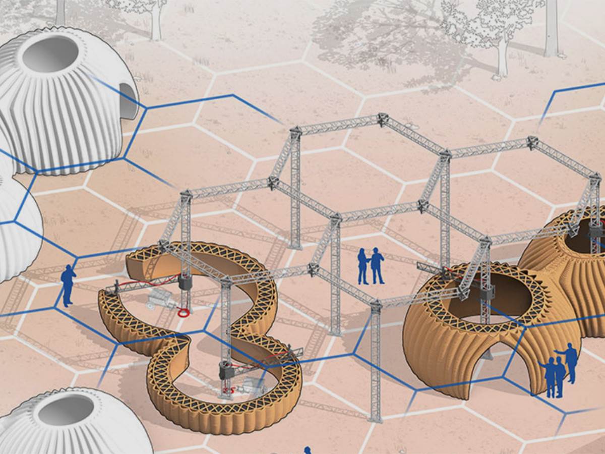 3D kuće štampane od blata