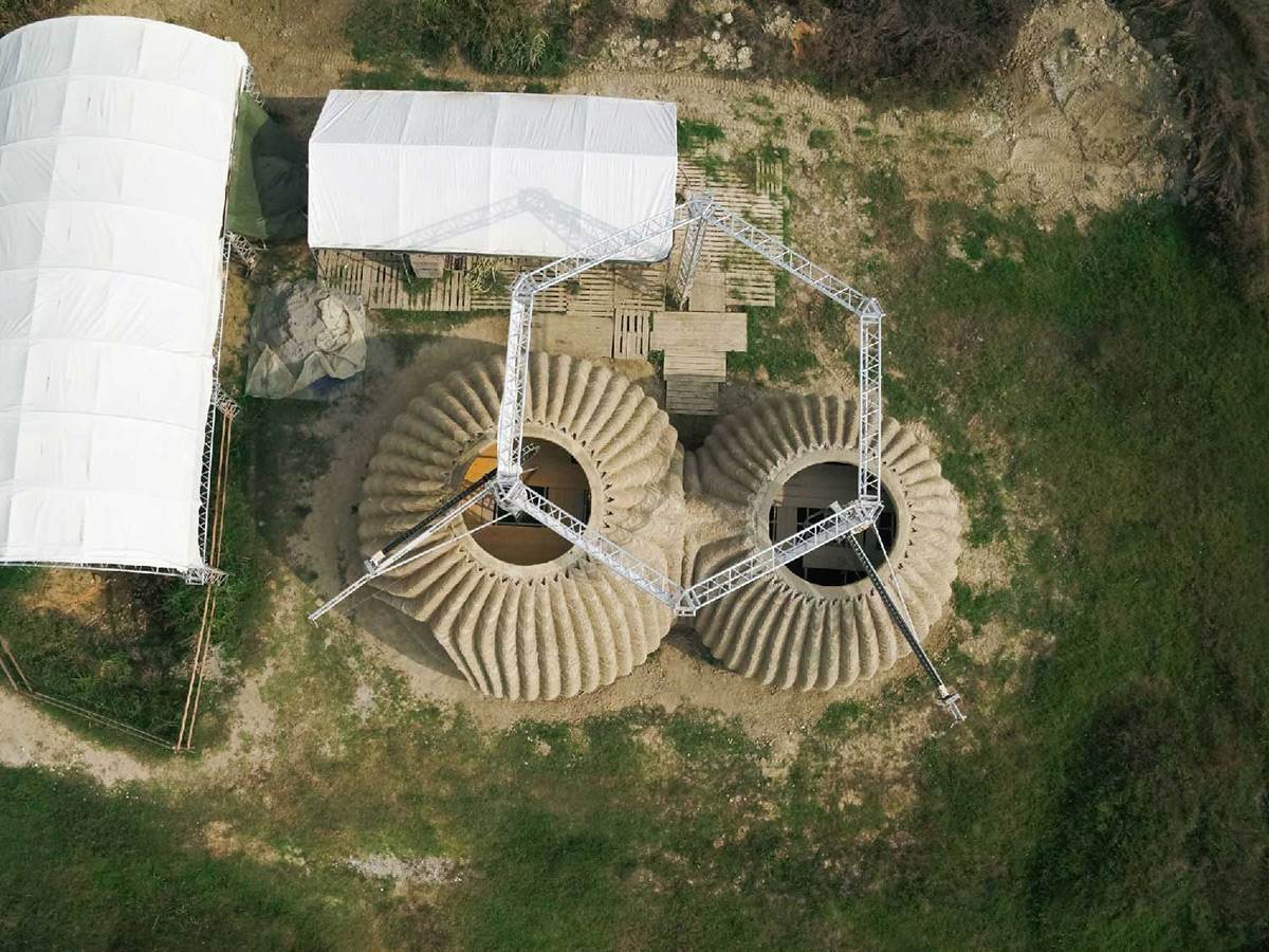 3D kuće štampane od blata