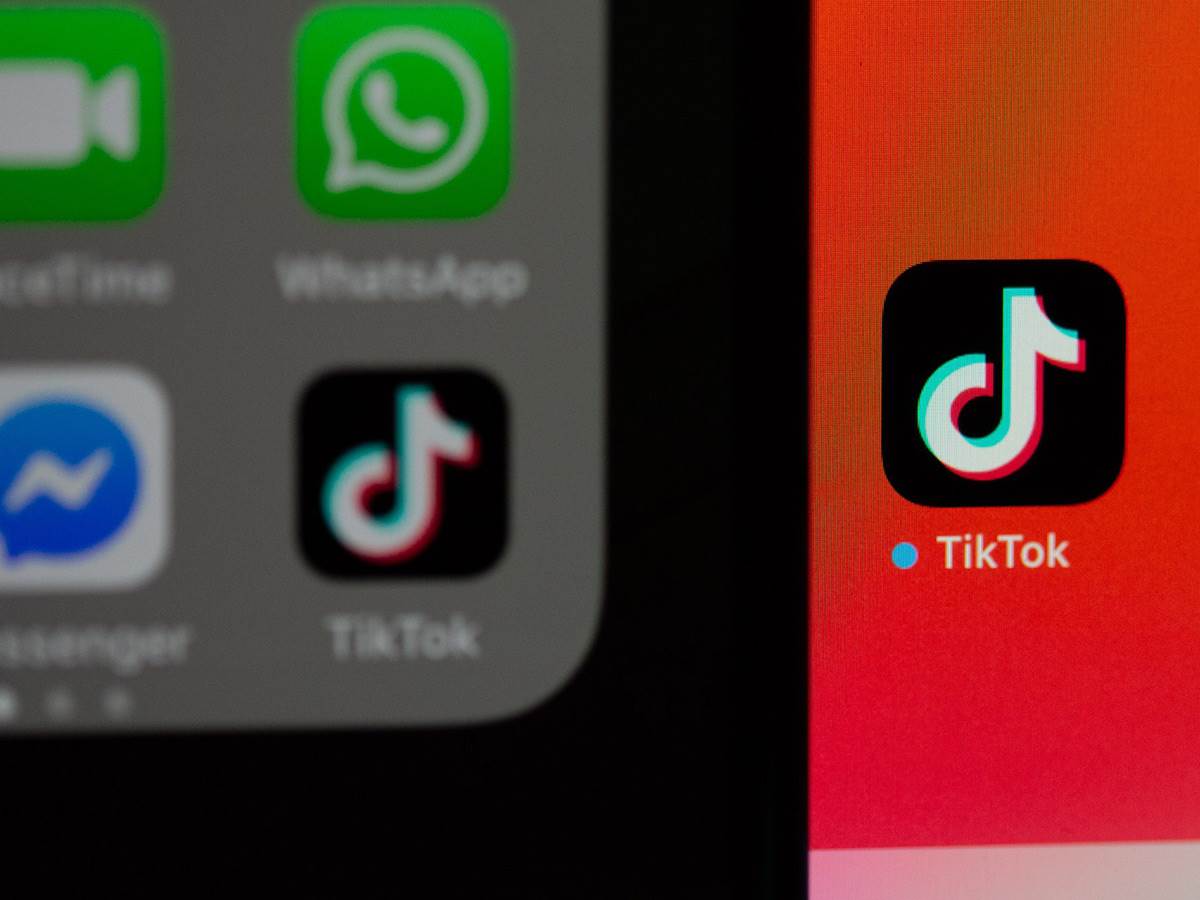 TikTok na telefonu