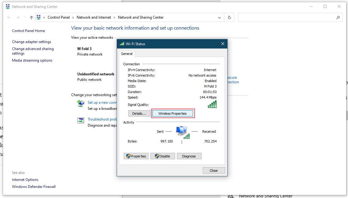 Bežična podešavanja