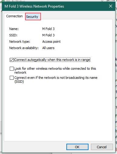 Podešavanje bezbednosti mreže