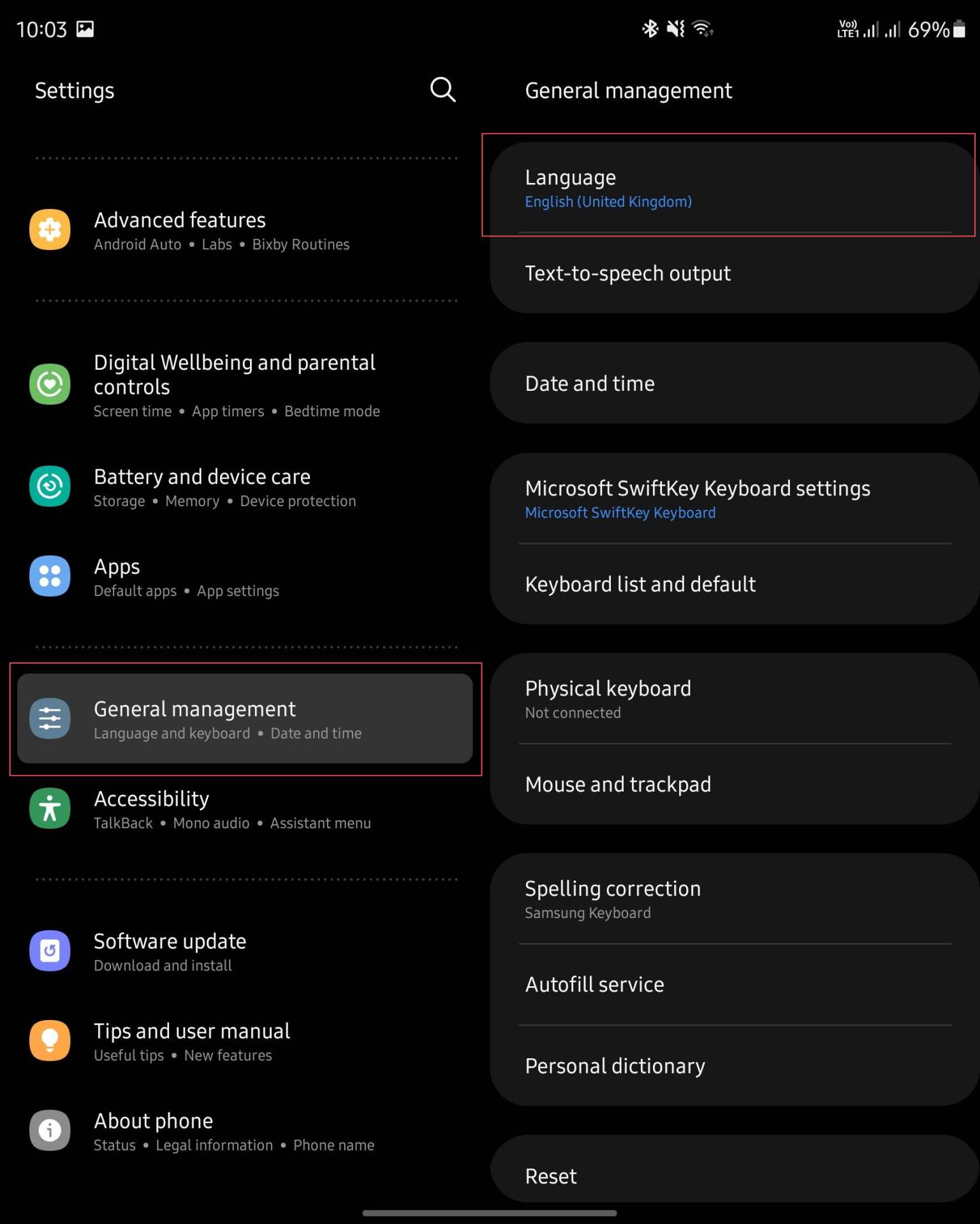 Dodavanje jezika na Samsung telefonima