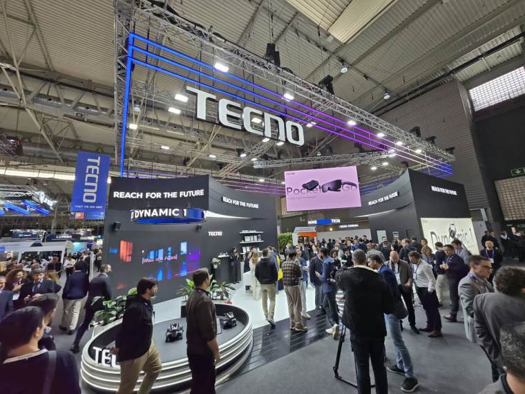 TECNO štand na MWC 2024 sajmu u Barseloni
