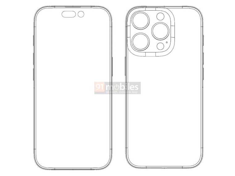 CAD render iPhone 16 Pro
