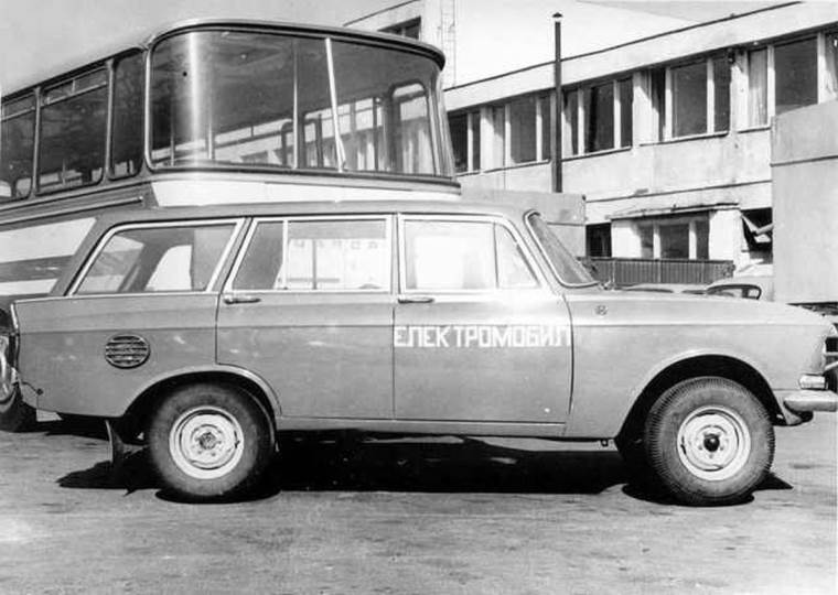 Moskvič elektromobil _Foto Facebook Советские автомобили