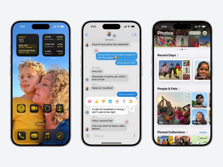 iOS 18 primeri