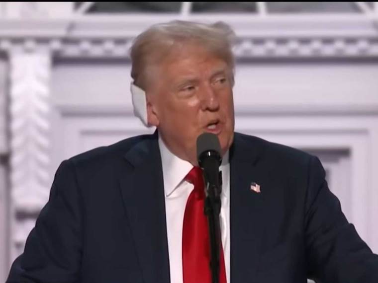 Donald Tramp nakon pokušaja atentata
