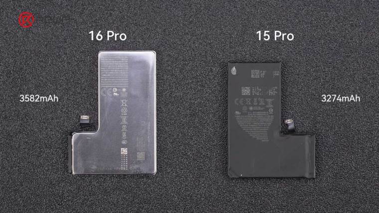 iPhone 16 Pro baterija