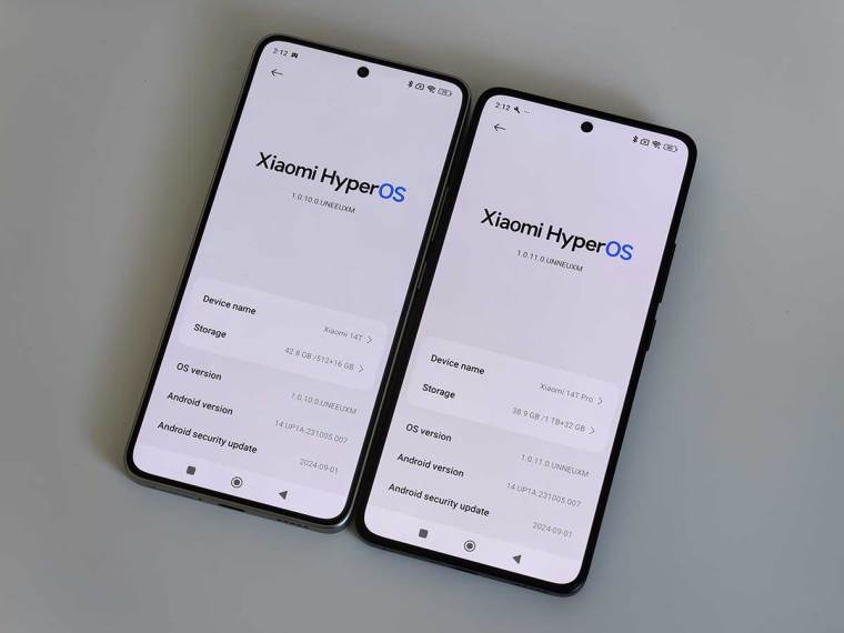 Xiaomi 14T serija softver