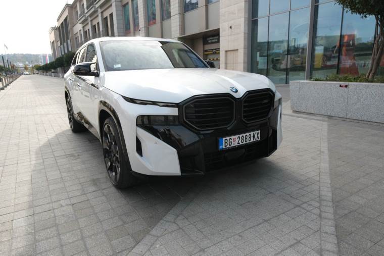 BMW XM test vožnja