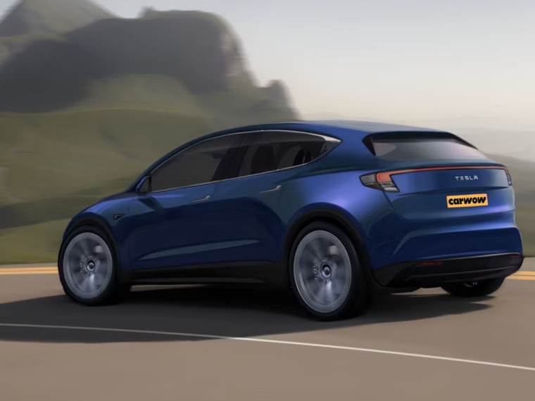Tesla _ jeftini model _ render _ Foto Printscreen Carwow.co.uk.jpg