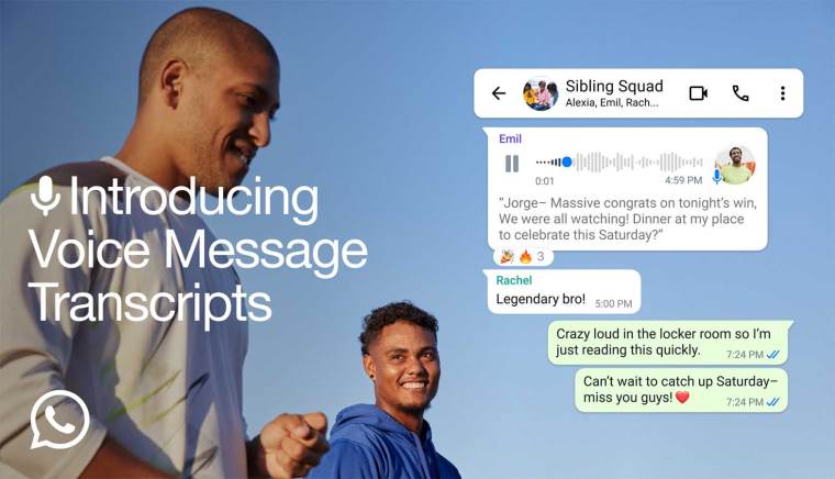 WhatsApp nova funkcija - transkripcija glasovnih poruka