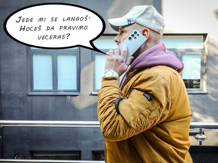 Jede mi se langoš