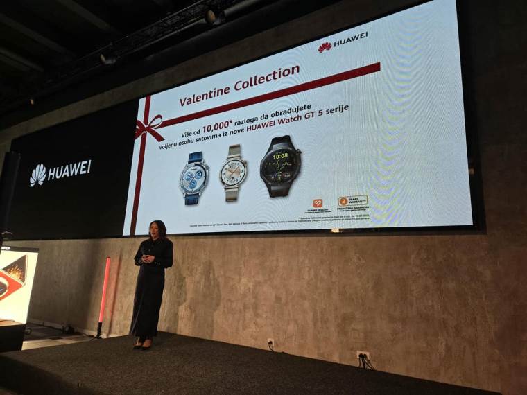 Danijela Jovanović, Huawei ponuda za Dan zaljubljenih