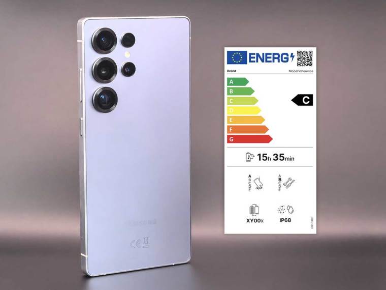 Energetska nalepnica za telefone i tablete