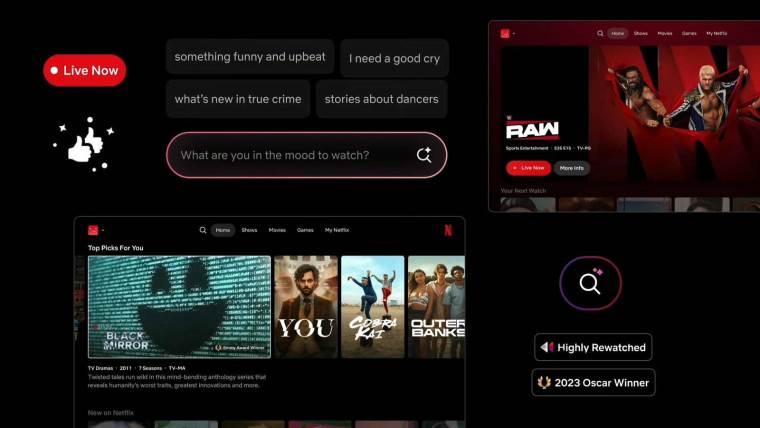 AI pretraga Netflix