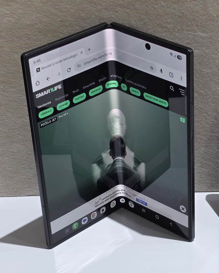 Samsung Galaxy Z Fold7 performanse