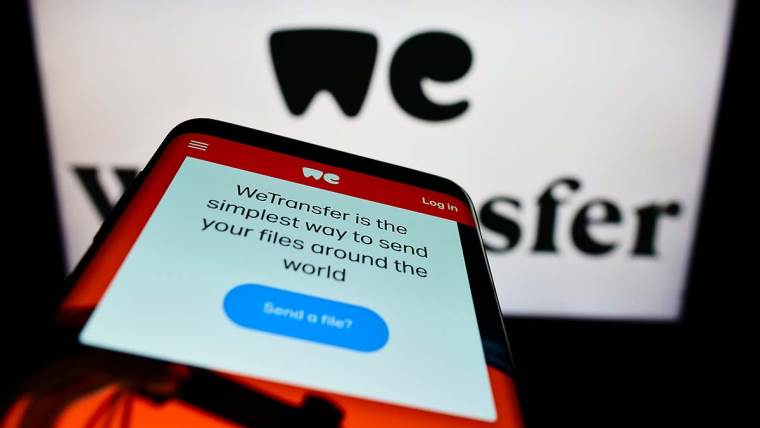 WeTransfer platforma